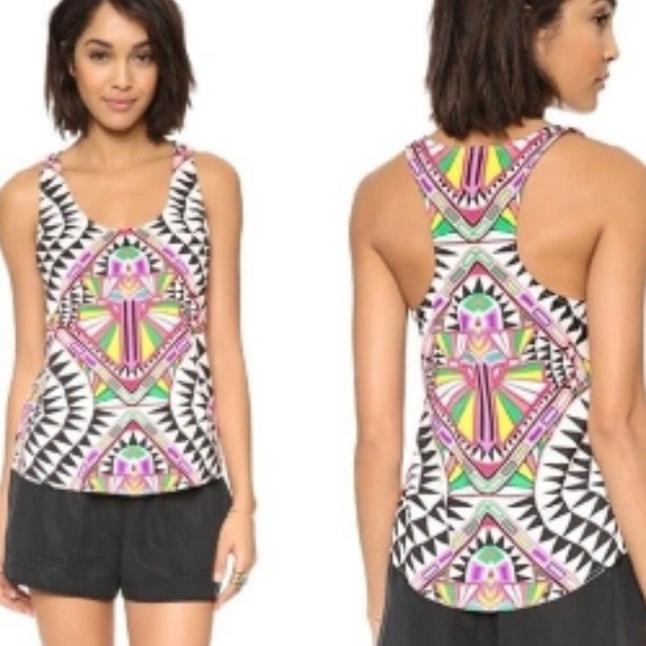 𝅺mara Hoffman Cosmic Fountain Geometric Tank Top - Picture 1 of 4